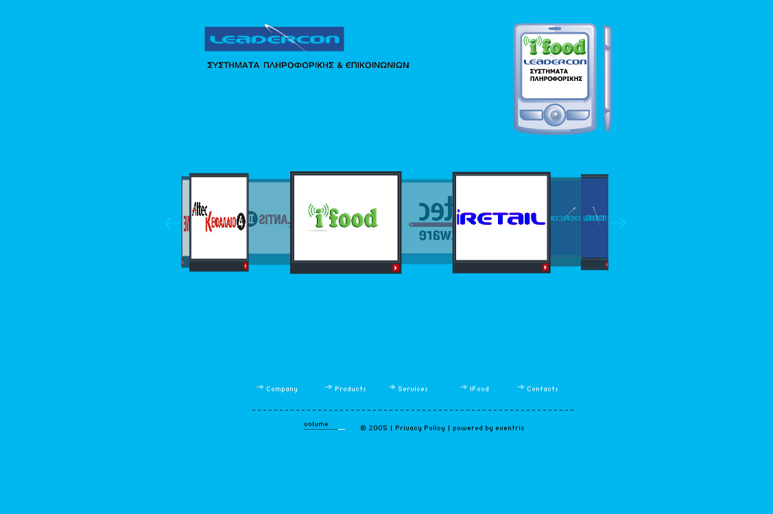 Flash Web Design for company leadercon